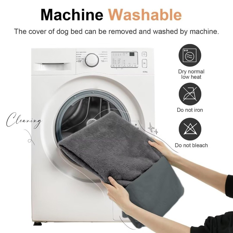 Large Dog Bed Orthopedic Washable: Beds Bolster XL Bed Big