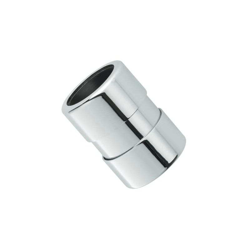 McAlpine 35mm Chrome Plated Brass Compression Straight Connector 35G-CB