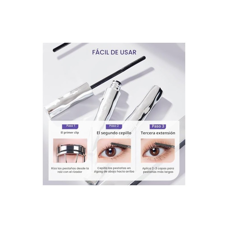 Set de máscara de pestañas Ultimate Length & Curl: voluminizadora