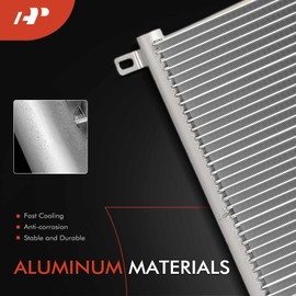 A-Premium Air Conditioning A/C Condenser Compatible with Buick Riviera 1995-1999 3.8L & Oldsmobile Aurora 1995-1999 4.0L