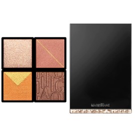 Maquillage Limited Set Customized Eye Color Assortment, 04 Mandarin Assortment, Eye Shadow Body, 0.1 oz (3.8 g), Includes Customized Case