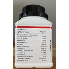 Sodium Sulphate, High Purity, 99% - 500 g, 1.1 LB