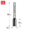 Trend Trade Straight Two Flute Router Cutter Bit, 1/4 Inch