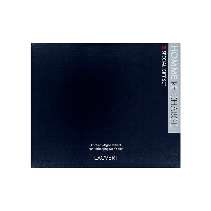Lacvert Homme Recharge 2-piece set, men's skin lotion, men's cosmetics