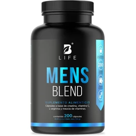 "B Life Multivitamínico para Hombre | 200 Cápsulas | Con Creatina, BCAA y L-Arginina | Energía, Músculo y Vitalidad | Mens Blend"
