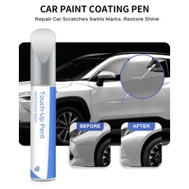 PARTS4EV 089 Wind Chill Pearl Tricoat Touch Up Paint Compatible with Toyota Exact Match Chips and Nicks Touch Up