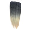 Extensiones Clip Cabello 50% Orgánico 50% Natural 45 Cm Rubio