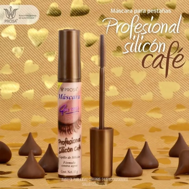 Rímel Prosa Color Café Original Volumen Y Definición