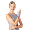 SPORLASTIC MANUDYN SUPREME 07157 Wrist Brace Right Size L Platinum