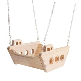 Small Pet Hammock Bed, Hanging Rat Basket for Chinchilla, Guinea Pig, Hamster, Sugar Glider, Ferret, Gerbil, Cage Accessory Sleeping House ﻿