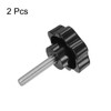 sourcing map 2pcs Star Knobs M8 x 40mm 304 Stainless