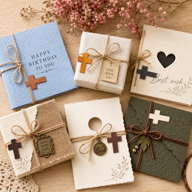 120PCS Small Wooden Cross, 6 Colors Mini Wooden Crosses for