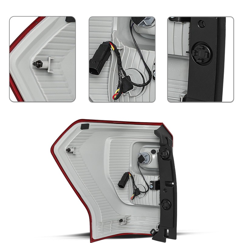 SOCKIR Halogen Tail Light Assembly Fit for Ford Expedition 2018-2020