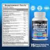 Corti-Calm Cortisol Supplement, L Theanine, Ashwagandha, Vitamin D 3, GABA