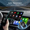 Wireless Carplay Adapter Uk 2025 Upgrade - 2-in-1 CarPlay &