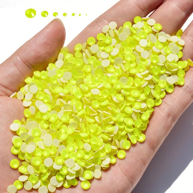 Blinginbox Hotfix Rhinestones for Clothes,1440pcs Hot Fix Rhinestones Crystal Gems