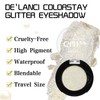 Korean Eyeshadow, High Pigment Glitter Eyeshadow, Long Load Shimmer Gold