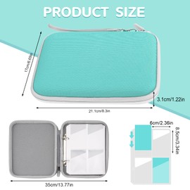 Boolico Card Case 80 Pockets Card Holder,Card Binder Portable Folder with Zipper Card Storage Organizer Display Case