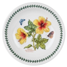 Portmeirion Exotic Botanic Garden Pasta Bowl with Hibiscus Motif by Portmeirion