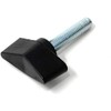 Design61 4 x Plastic Wing Screws with Threaded Bolts Steel
