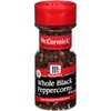 McCormick Whole Black Pepper, 1.87 oz