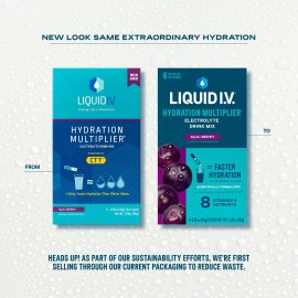 Liquid I.V. Hydration Multiplier Electrolyte Powder Drink Mix6 Ct.Select Flavour - Berry