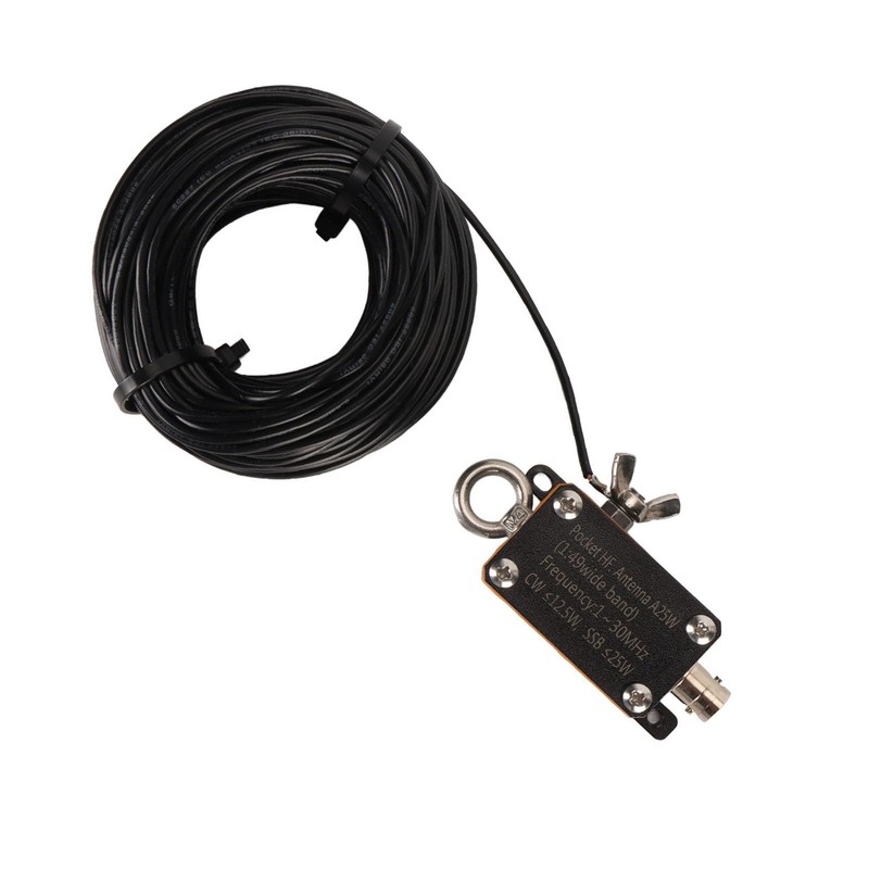 End Fed Antenna, FE8 CW SSB Pocket 1‑30MHZ Shortwave Antenna