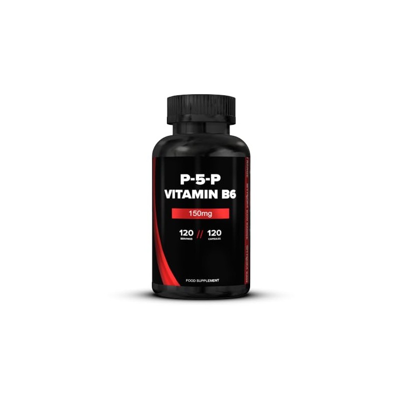 Strom Sports P-5-P Vitamin B6 150mg, 120 Capsules