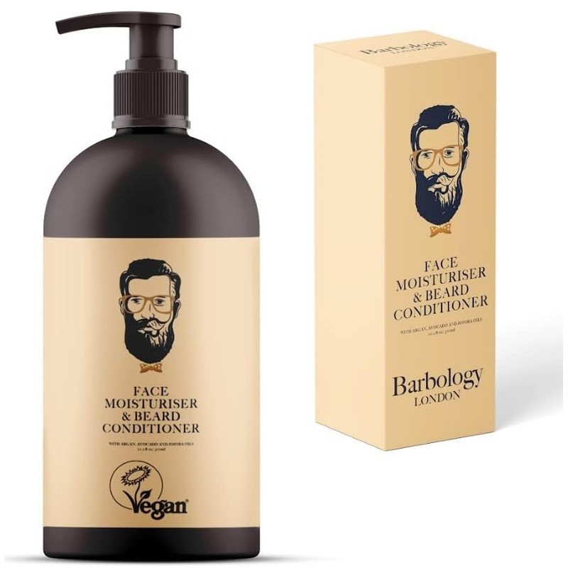 Hidratante 2 En 1 Para Barba Y Rostro Con Aceite