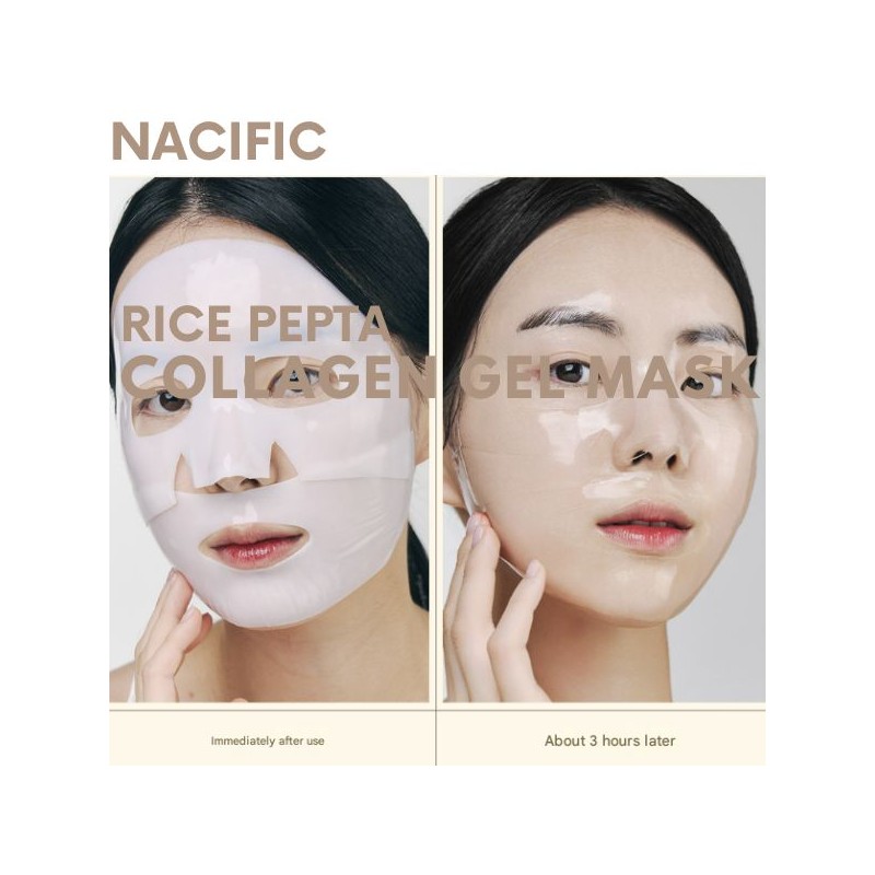 NACIFIC Rice Pepta Collagen Gel Mask 35g*4ea