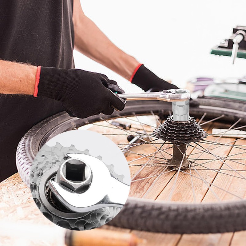 2 Pcs Bicycle Cassette Tool, Sprocket Puller Accessories Tool, Cassette