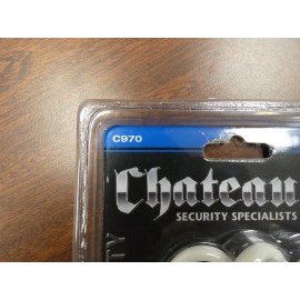Chateau Maximum Security Disc Lock C-970 with Three Keys 2 3/4" 70mm