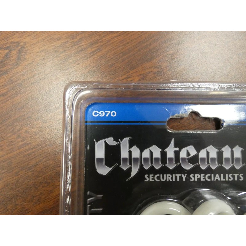 Chateau Maximum Security Disc Lock C-970 with Three Keys 2