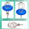 Crovakeu 1pcs-Blue Round Stand Mixer Wiper - Practical Cleaning Tool