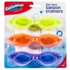 Swimways 6045226 Tarpon Swimming Goggles (Pack of 3)