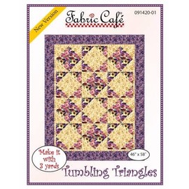 Fiber Café Tumbling Triangles Pattern