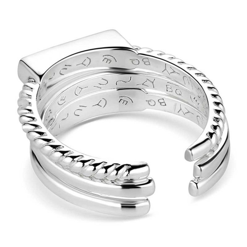 Montana Silversmiths Triple Threat Stacked Ring Set