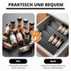 Pack of 8 Spice Rack, Drawer Spice Drawer Insert, Spice