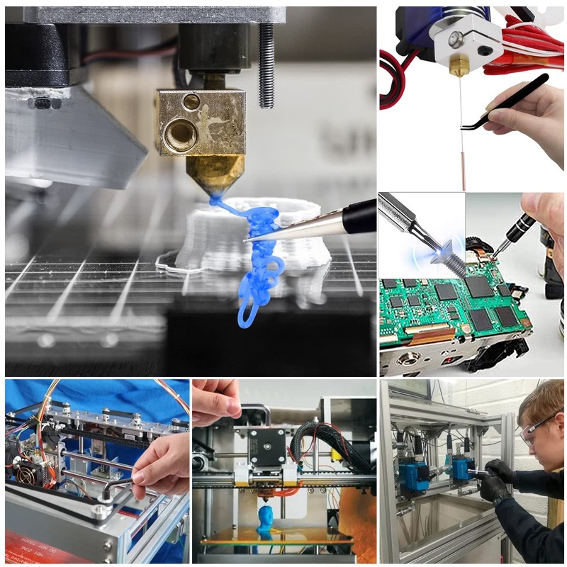 HIJIRH Pro Grade 179 Pcs 3D Printing Tool Kit,3D Printer