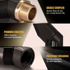 ENGINEMAN 3/4" NPT Fuel Hose Swivel - Multi-Plane 360° Rotating