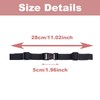 Pack of 4 Backpack Chest Straps, Adjustable Backpack Straps, Backpack