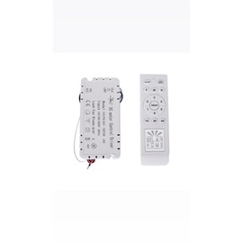 Bel Air Home - Remote Control and Controller Set for DC Motor Fan - Radio Frequency Kit, Easy Installation, Wireless Control