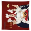 BenYaSong Chef Kitchen Decor Three Fat Chefs Style Tablecloth, Washable