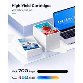 67XL Ink Cartridges for HP Printer Replacement for HP 67 XL Ink Cartridge Black/Color Combo Pack Works with DeskJet 2700e 2752e 2755e 2855e 4155e 4100 4255e Envy 6000 6055 6400 6455e Pro 6458