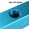 Beduan 1/4" 2 Way 5 Port Aluminum Air Hose Inline