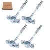 SKIR'CO Pack of 4 pipe brackets for diameter 20-25 mm