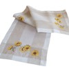Table Runner – 40 x 140 cm Ecru x Beige/Colourful