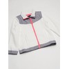 Nautica Girl's Full-zip Fleece Jacket, Signature Logo Design, Lightweight &