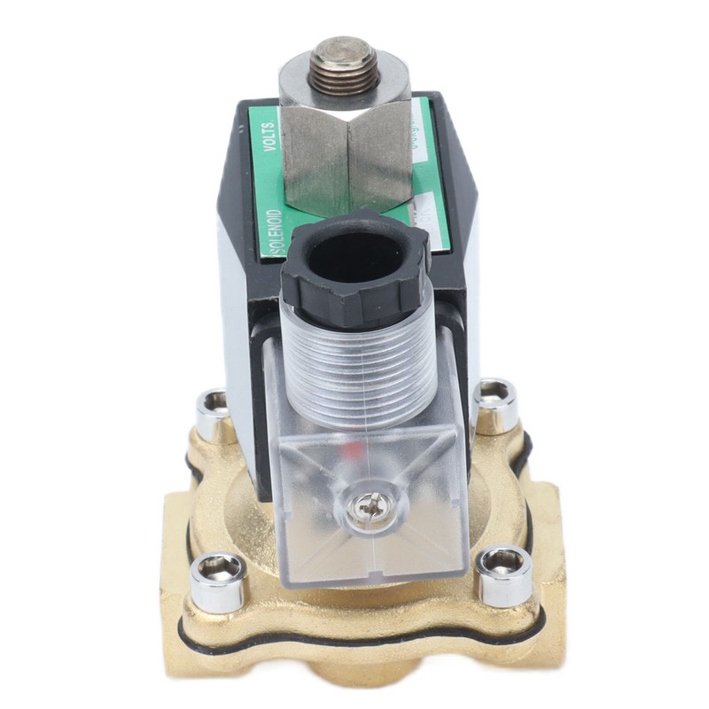 Solenoid Valve 2 Way Normally Open Brass Diaphragm Type Tools