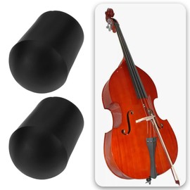 Be In Your Mind 5 Stücke Cello Stachel Stopper 2,8x2cm Kontrabass Gummi Stachel Schutz für Instrumente Loch 9,5mm